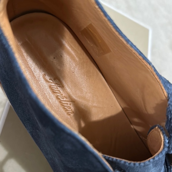 Aurelien- Desert Boot 2.0- like new! Worn once. Men's Blue Suede Chukka Boots - Picture 3 of 14